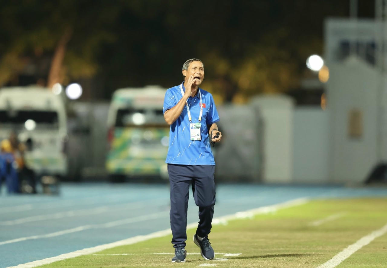 Ông Mai Đức Chung đặt quyết tâm bảo vệ thành công chức vô địch SEA Games (Ảnh VFF)