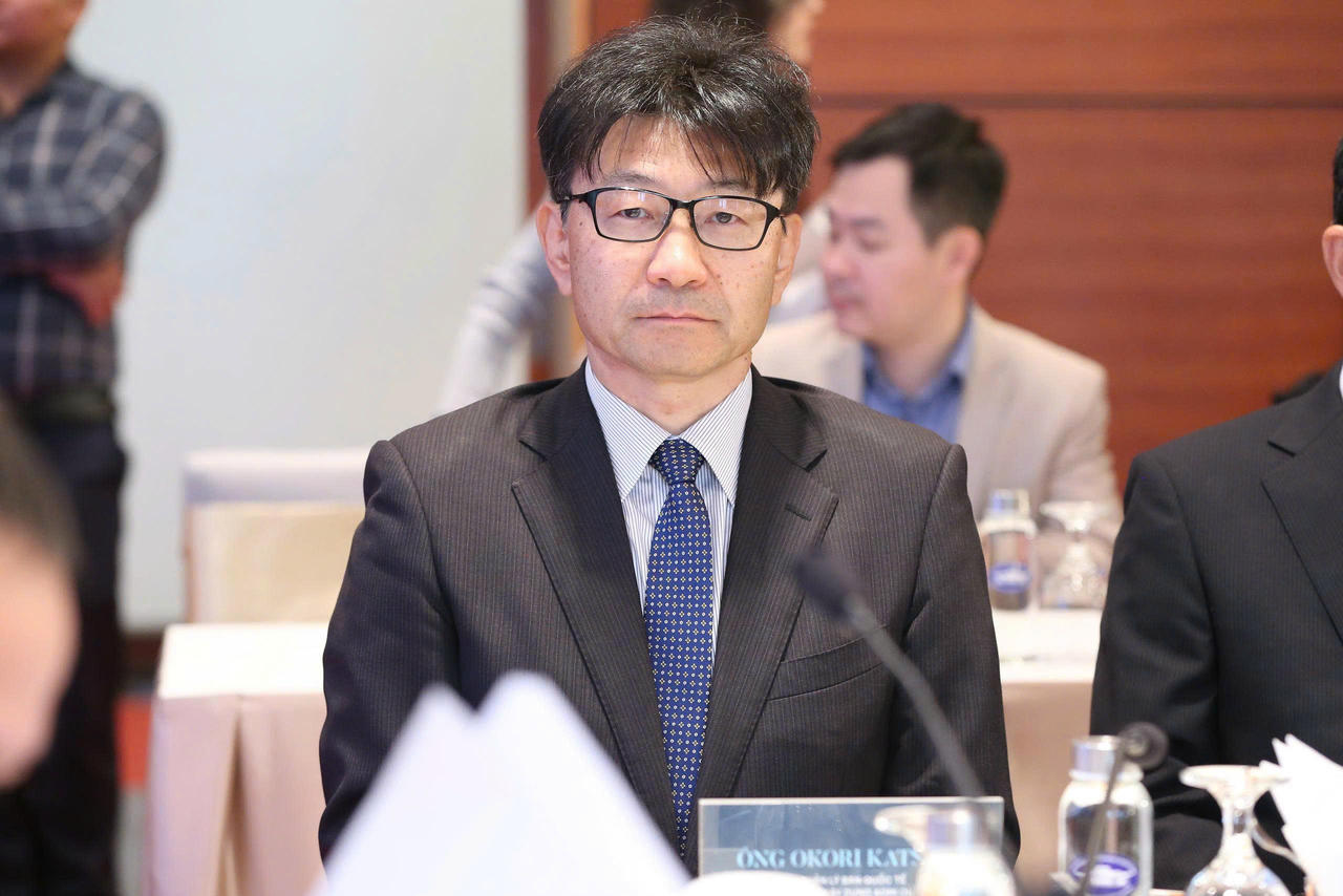 Ông Okori Katsumi, chuyên gia Nhật Bản, đại diện Công ty trách nhiệm hữu hạn xây dựng AOMI.