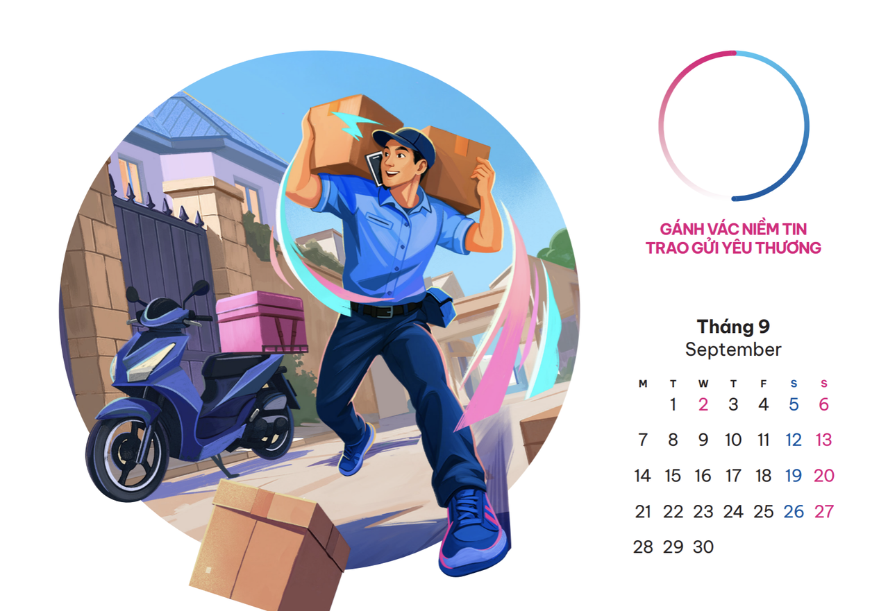 Bộ lịch MB Life 2026: Hành trình sống trọn đam mê