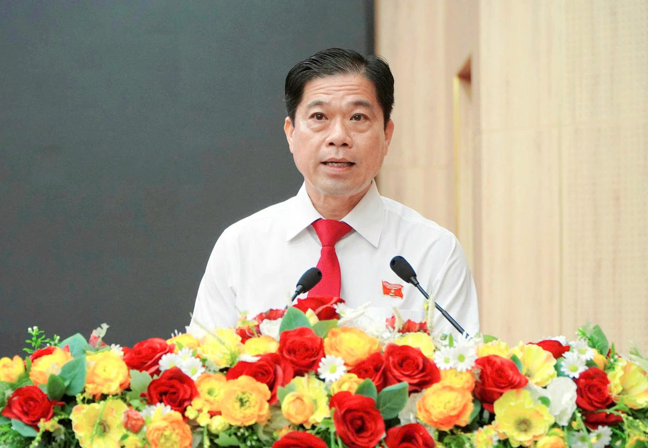 Ông Phạm Minh Tâm - Tỉnh ủy viên, Giám đốc Sở Tài chính tỉnh An Giang (Ảnh: Khánh Thuỳ). 