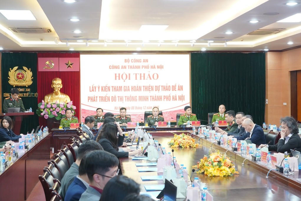 Giám đốc Công an Hà Nội: Đề án phát triển đô thị thông minh phù hợp với yêu cầu thực tiễn
