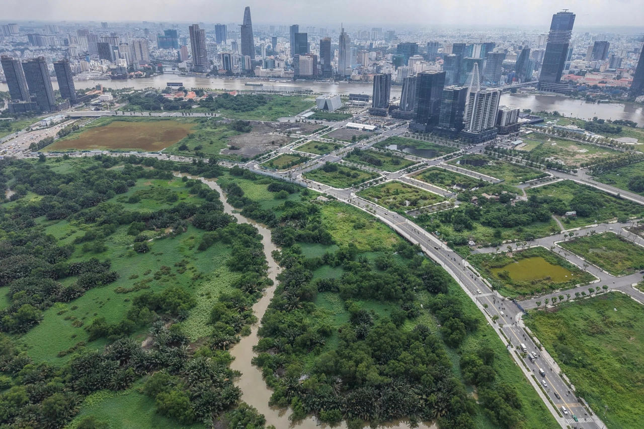 Nhiều dự án đất đai có vướng mắc, tồn đọng tại TP HCM đã được tháo gỡ. (Ảnh: Trần Quỳnh)