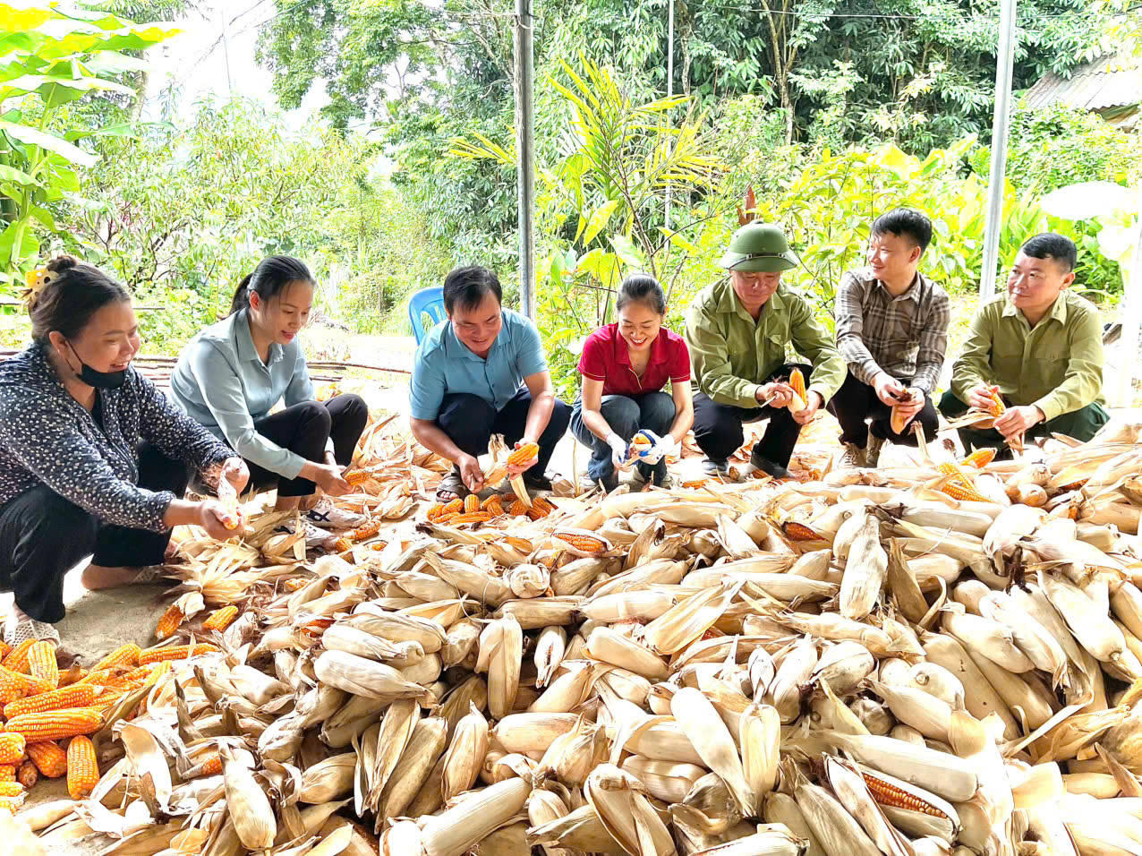 Xã tận dụng lợi thế về đất đai và khí hậu để hình thành các vùng sản xuất tập trung, nâng cao giá trị và thu nhập cho người dân.