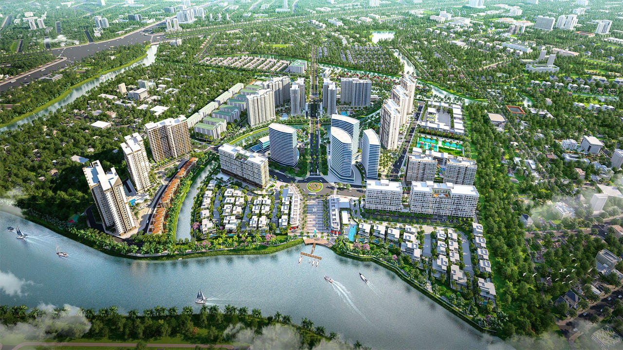 Phối cảnh dự án Mizuki Park (Ảnh: Nam Long Group).