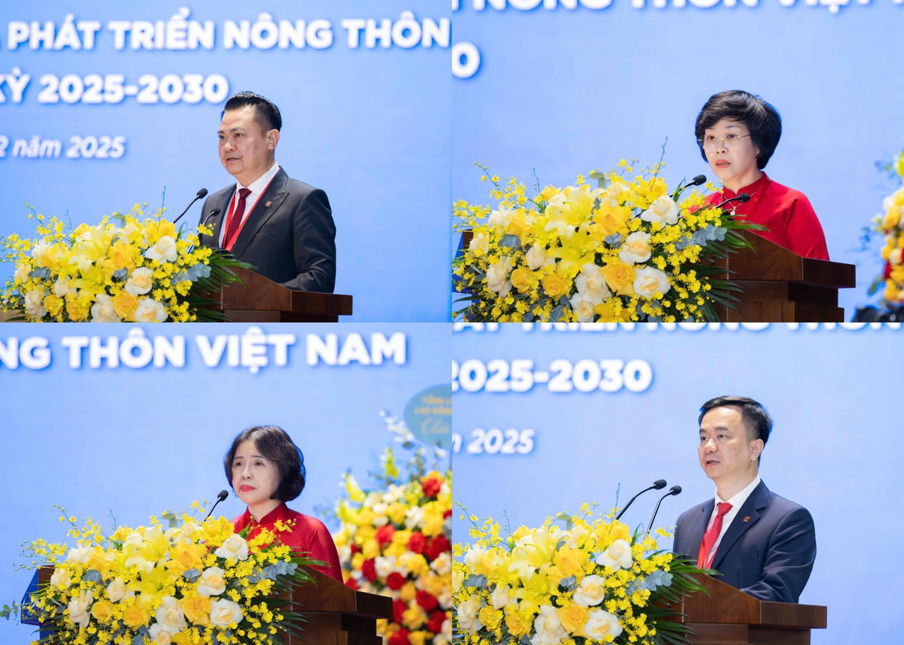 Đại diện các đơn vị phát biểu tham luận tại Đại hội