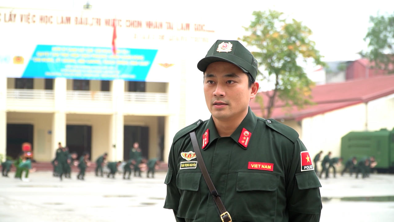 Trung tá Trần Trọng Nguyên, Phó Chỉ huy trưởng Đơn vị Cảnh sát gìn giữ hòa bình số 1 Bộ Công an là chủ nhiệm đề tài.