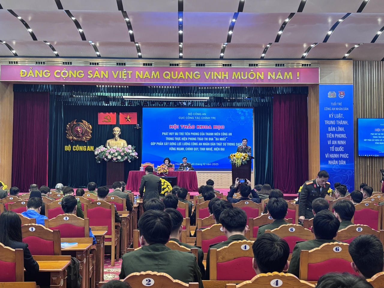 Phát huy vai trò thanh niên Công an Nhân dân trong phong trào thi đua 'Ba nhất'