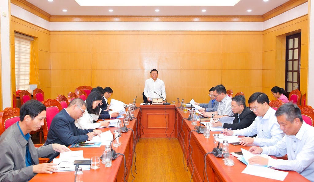 Quang cảnh hội nghị. (Ảnh: Nguyễn Thơm)