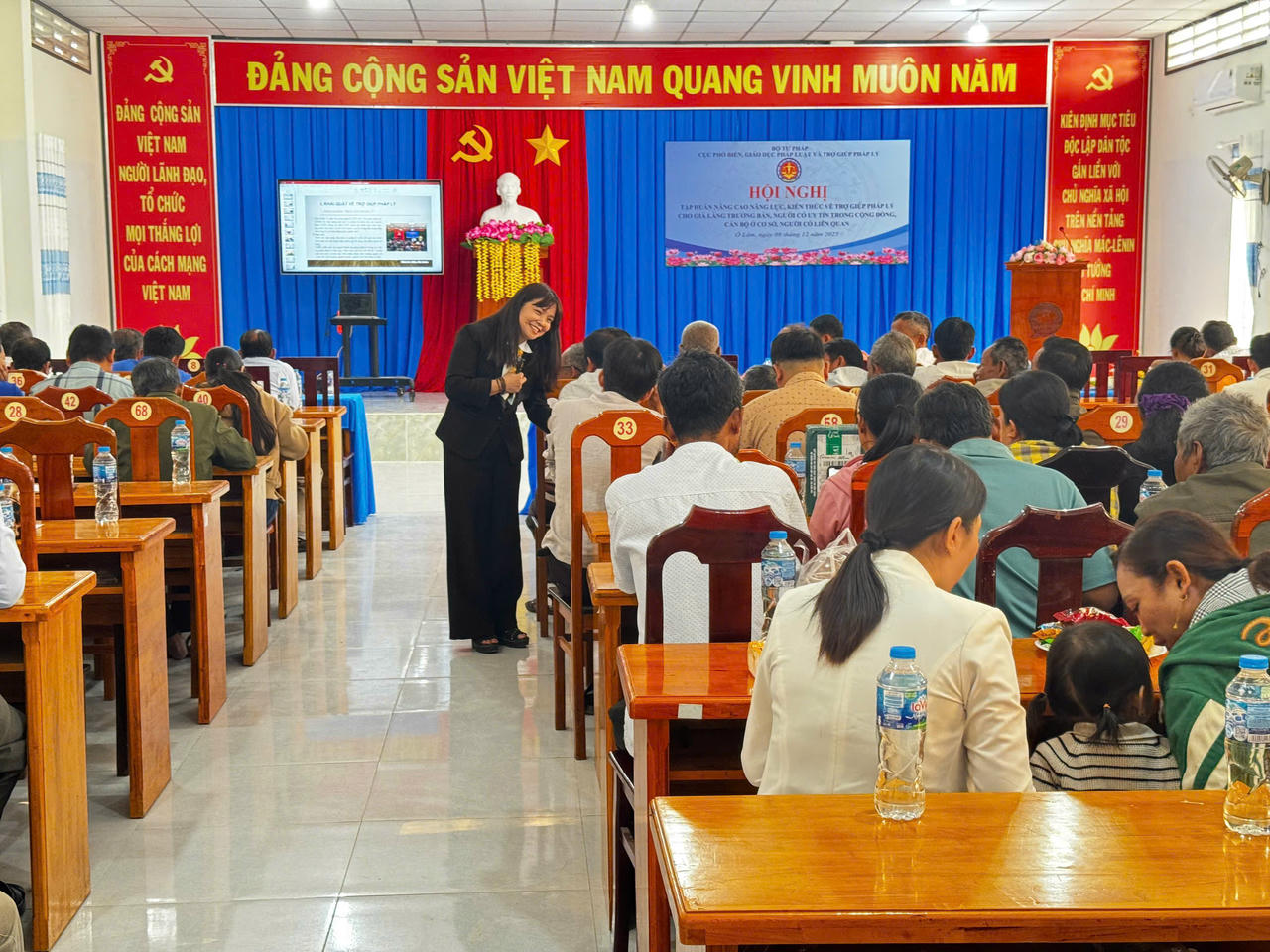 An Giang: Nâng cao năng lực, kiến thức về trợ giúp pháp lý cho già làng trưởng bản, người có uy tín trong cộng đồng