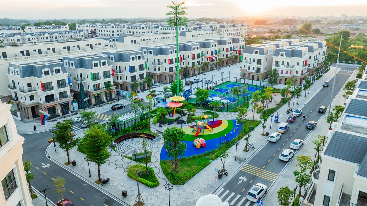 Lợi thế vượt trội về không gian, hạ tầng, tiện ích giúp Asia Vibe thu hút giới thương nhân  