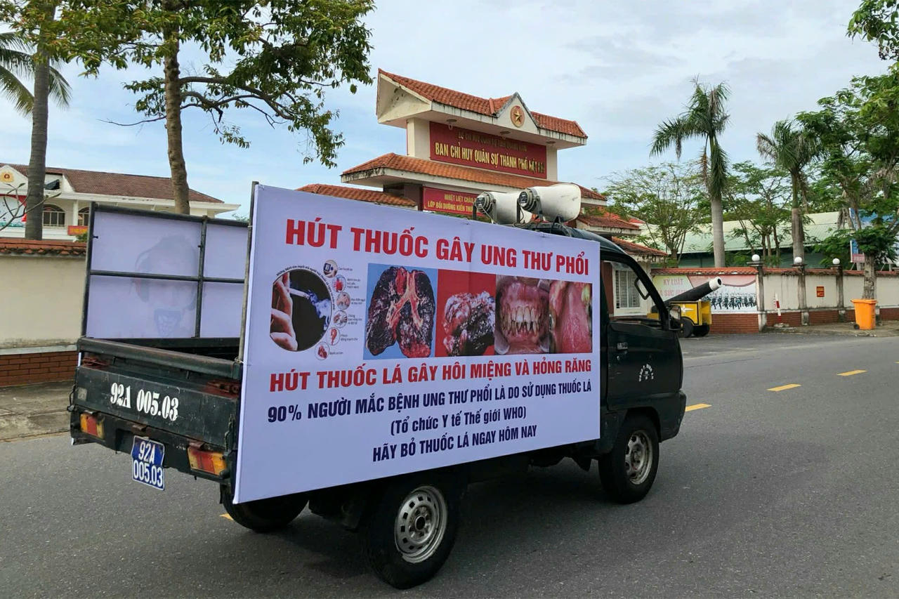 Quảng Nam tích cực hành động vì cộng đồng không khói thuốc