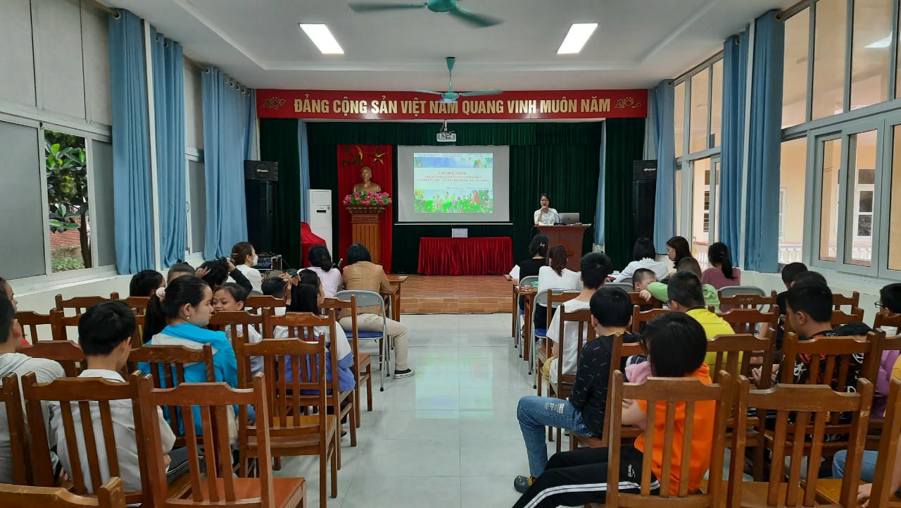 Trung tâm trợ giúp pháp lý cho trẻ em tại trường Khiếm thị Hải Phòng