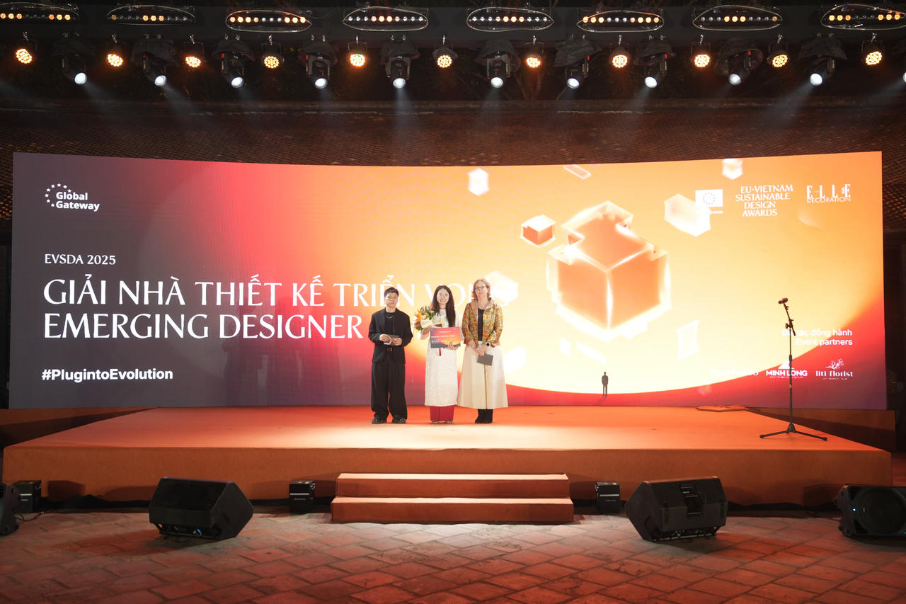 Theo BTC, các thiết kế đã tiếp cận thân thiện với môi trường, tư duy tuần hoàn được thể hiện rõ nét (ảnh BTC).