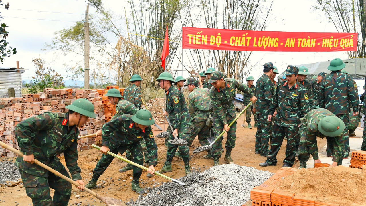 'Chiến dịch Quang Trung': Đã hoàn thành sửa chữa, xây mới gần 4.900 căn nhà