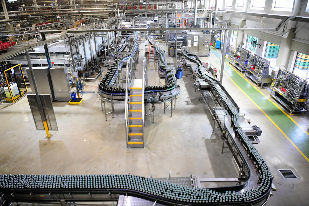 Dây chuyền nấu bia hiệu suất cao giúp tiết kiệm 20% lượng nước và 15% năng lượng.0