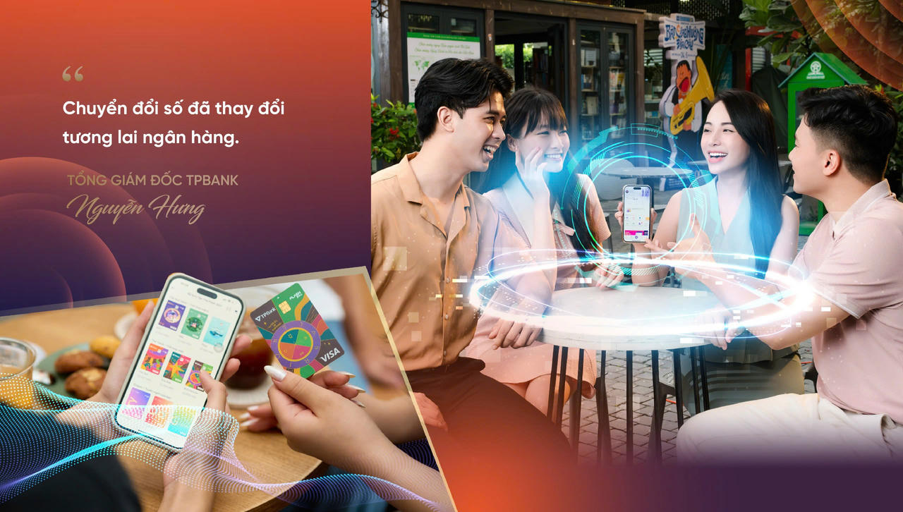 Chuyển đổi số giúp TPBank mang dịch vụ ngân hàng đến gần hơn với người trẻ, thông qua các nền tảng số thân thiện, tiện lợi và cá nhân hóa trải nghiệm người dùng.