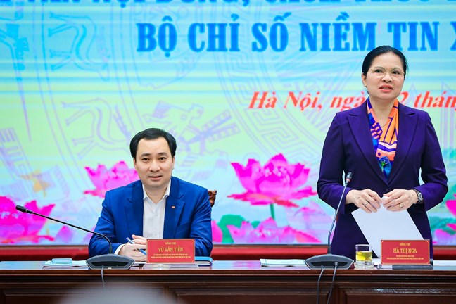 Phó Chủ tịch UBTƯ MTTQ Việt Nam Hà Thị Nga nhấn mạnh đây là nhiệm vụ mới, chưa có tiền lệ và yêu cầu MTTQ Việt Nam cần sớm hoàn thiện để đưa vào thực tiễn.