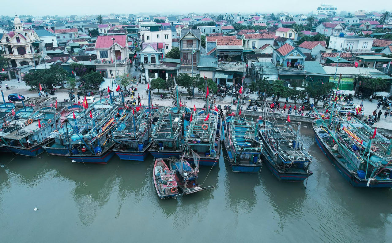 Quỳnh Phú là xã có đội tàu cá lớn nhất cả tỉnh&nbsp;