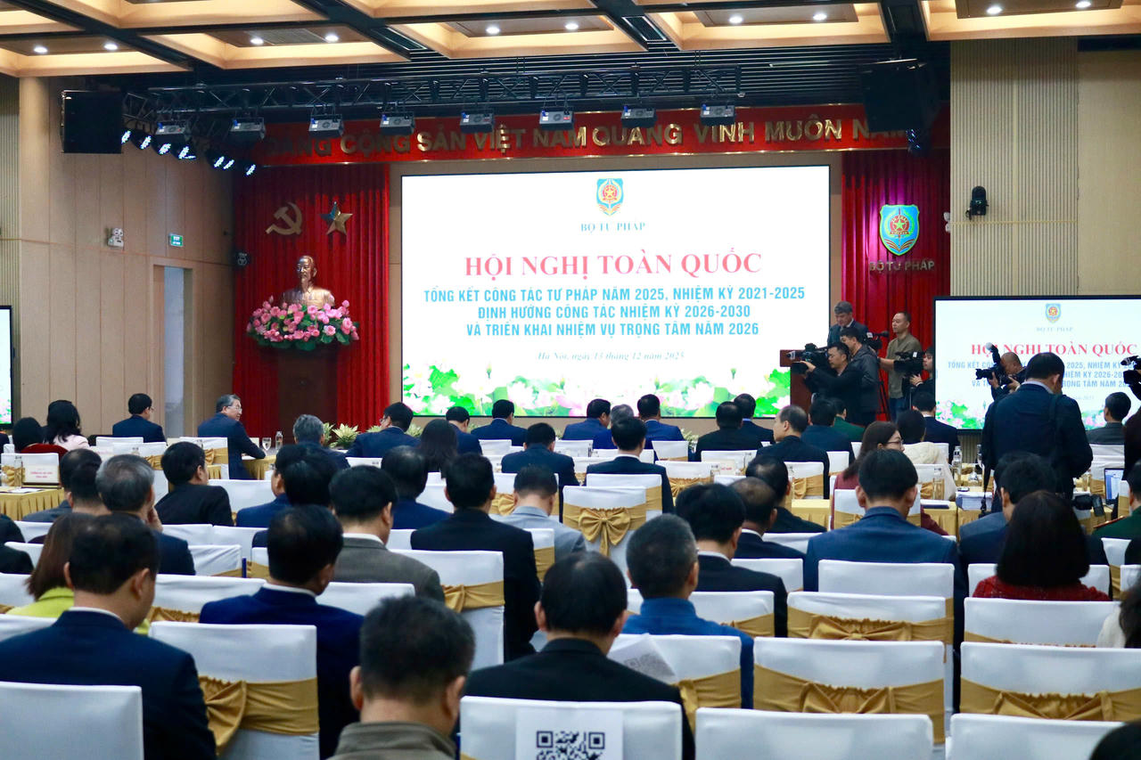 Tư pháp địa phương cùng Bộ, ngành Tư pháp vững vàng vào kỷ nguyên mới