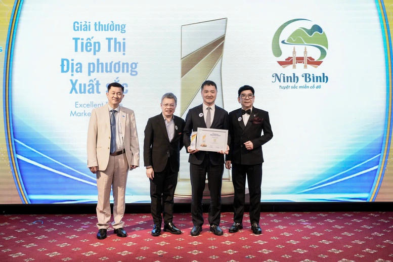 Sở Du lịch Ninh Bình được vinh danh 'Tiếp thị Địa phương xuất sắc' tại Vietnam Marketing Awards 2025
