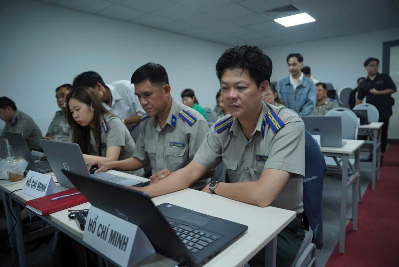 Thi hành án dân sự Thành phố Hồ Chí Minh tham dự lớp tập huấn Phần mềm Tổ chức thi hành án