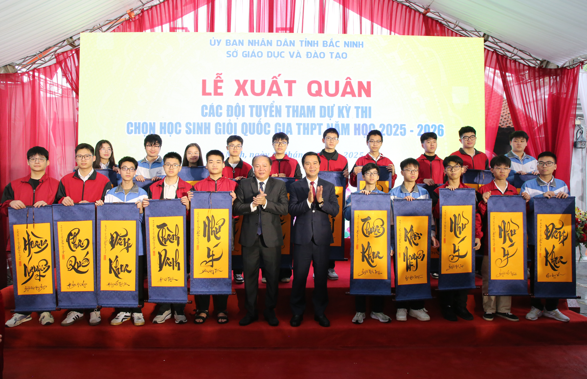 Bắc Ninh:  Hơn 200 thí sinh sẽ tham dự Kỳ thi chọn học sinh giỏi Quốc gia 