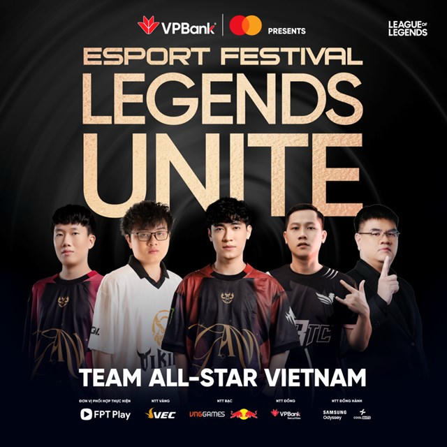 Đội hình trong mơ của All-Star Vietnam thi đấu với T1.