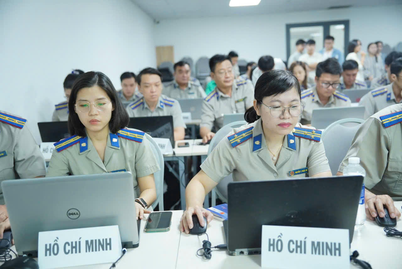 Thi hành án dân sự Thành phố Hồ Chí Minh tham dự lớp tập huấn Phần mềm Tổ chức thi hành án