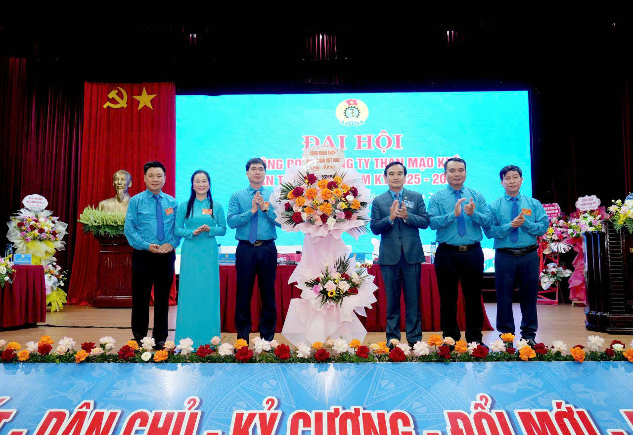 Dự và chỉ đạo Đại hội có ông Lê Thanh Xuân – Ủy viên Đoàn Chủ tịch Tổng Liên đoàn lao động Việt Nam, Chủ tịch Công đoàn Than – Khoáng sản Việt Nam.