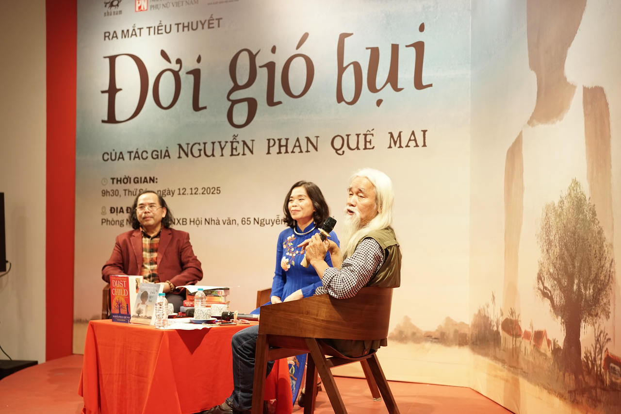 "Đời gió bụi" kể tiếp những bi kịch chiến tranh, một chủ đề lớn của văn học Việt Nam hiện đại (ảnh BTC).