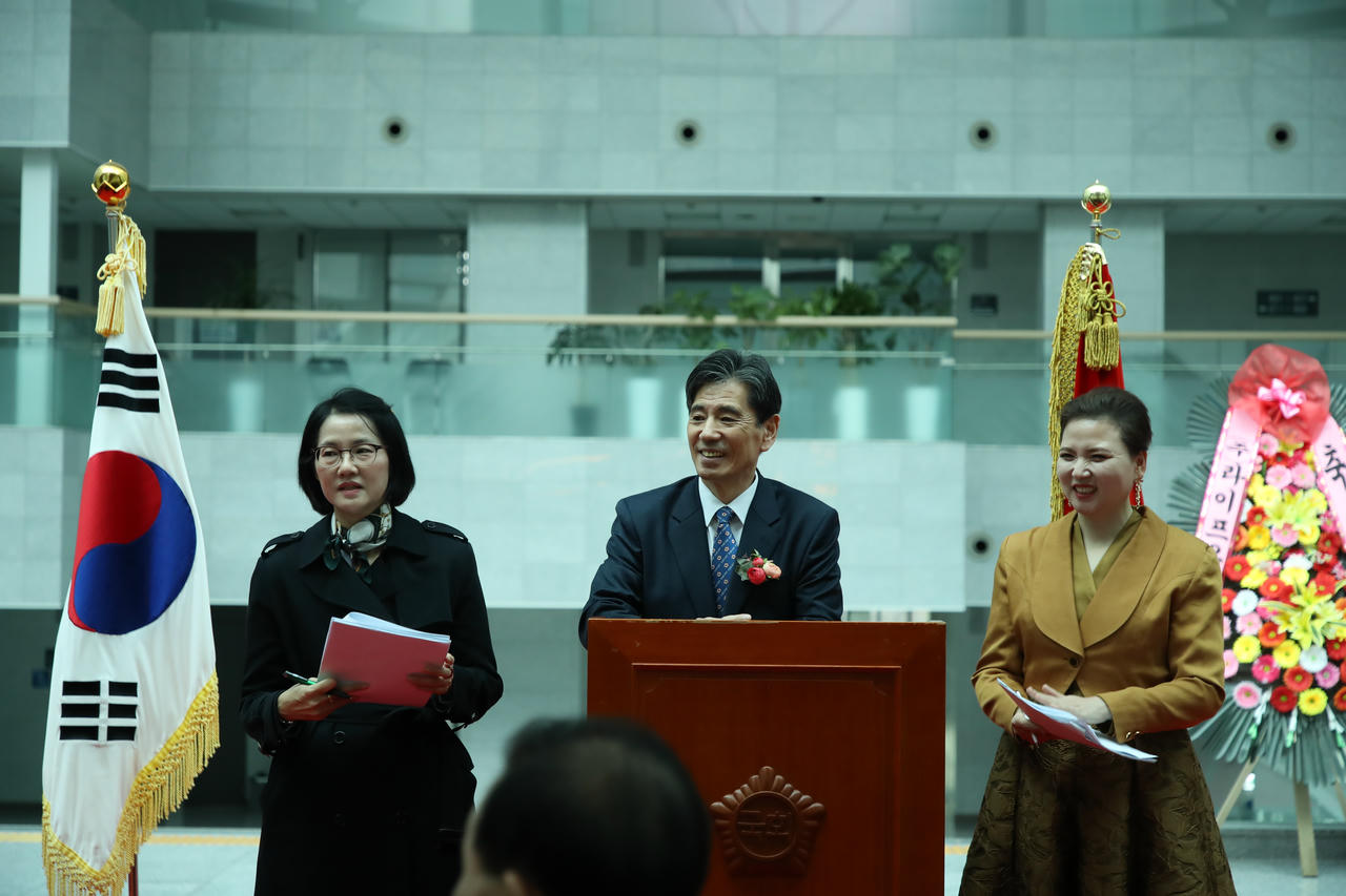 Ông Kwon Sung- Taek, Chủ tịch Koveca phát biểu