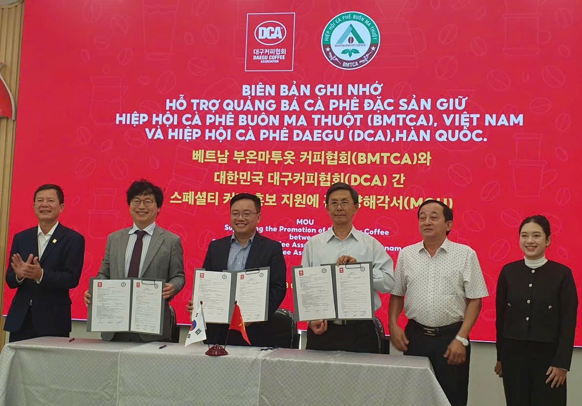 Phát triển chuỗi giá trị cà phê đặc sản Robusta Việt Nam tới thị trường Hàn Quốc