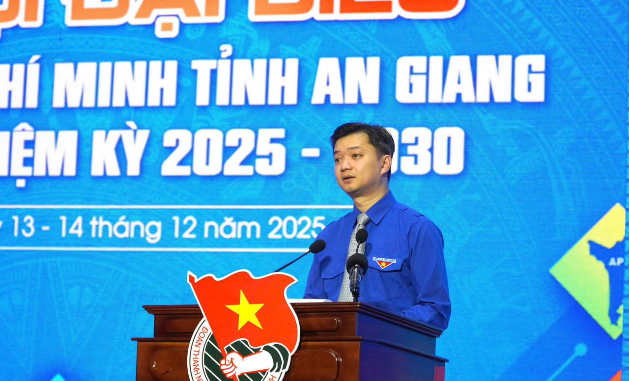 Bí thư Thường trực Trung ương Đoàn TNCS Hồ Chí Minh, Chủ tịch Hội Sinh viên Việt Nam Nguyễn Minh Triết phát biểu chỉ đạo Đại hội.