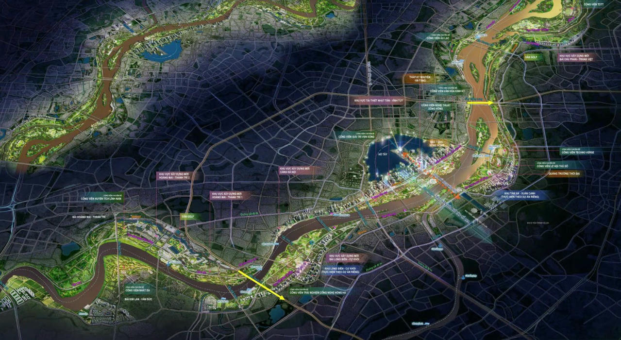 Dự án đầu tư Trục đại lộ cảnh quan sông Hồng: Bước ngoặt chiến lược, hiện thực “Kỳ tích sông Hồng”