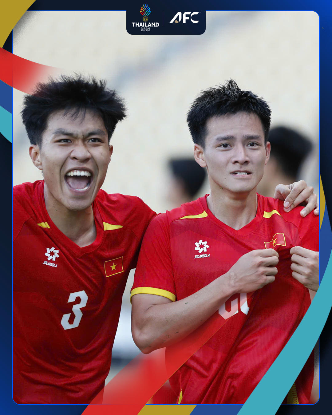 Lý Đức (số 3) tin tưởng U22 sẽ làm tốt trong trận chung kết SEA Games 33