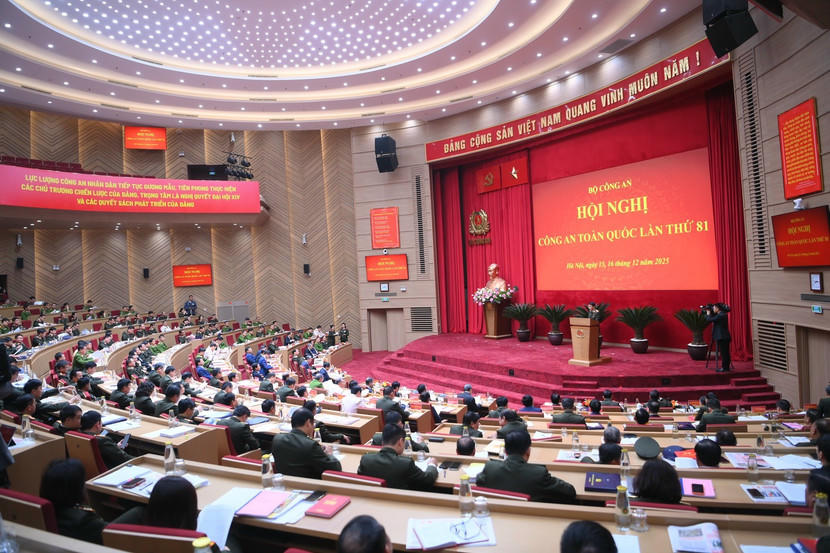 Khai mạc trọng thể Hội nghị Công an toàn quốc lần thứ 81