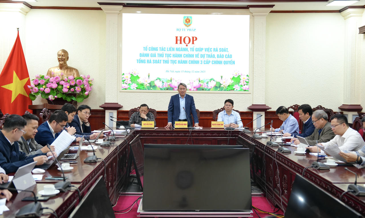 Rà soát hơn 4.600 thủ tục hành chính của 3 cấp chính quyền