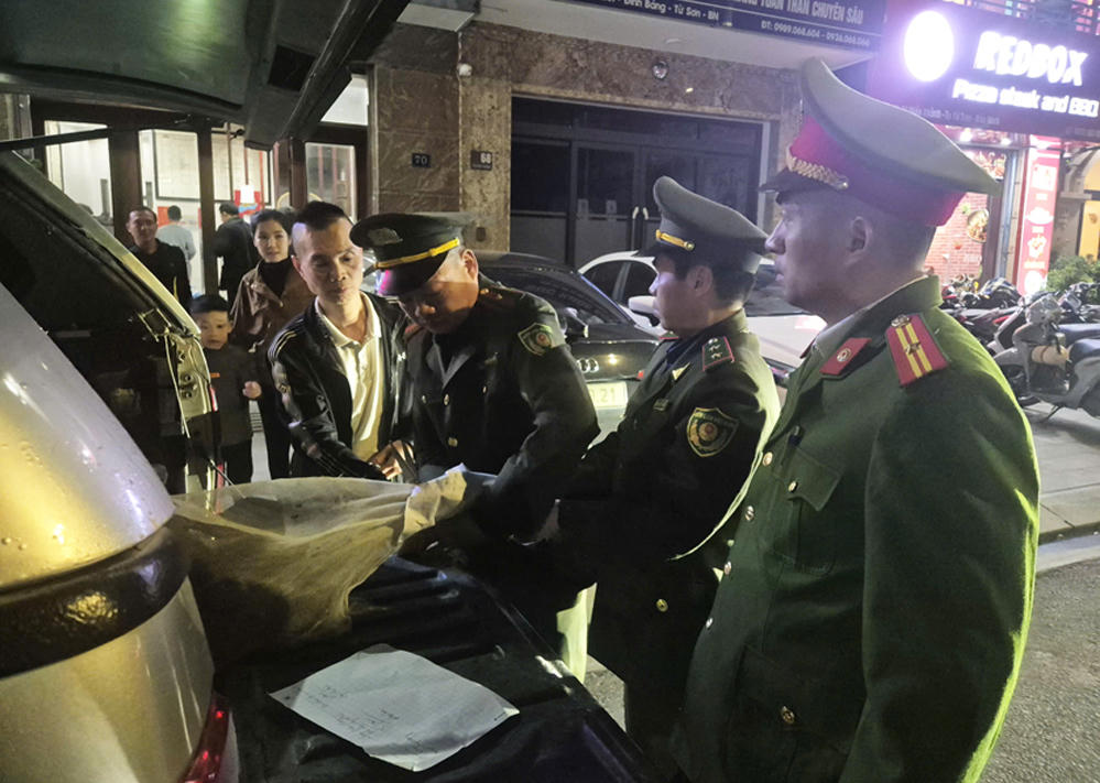 Toàn bộ tang vật được  niêm phong để xử lý theo quy định.