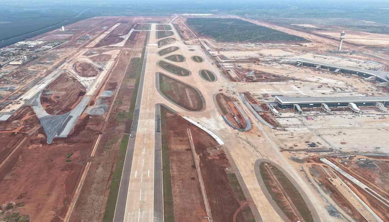 Đường cất, hạ cánh sân bay Long Thành.