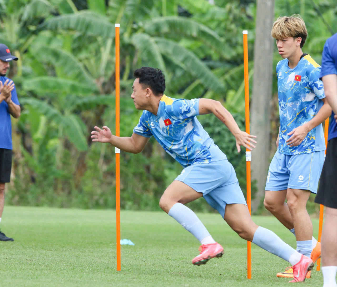 Tất cả thành viên đội tuyển đang có phong độ tốt và quyết tâm chiến thắng (Ảnh VFF)