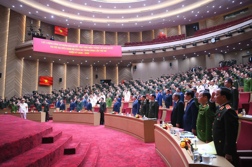 Khai mạc trọng thể Hội nghị Công an toàn quốc lần thứ 81