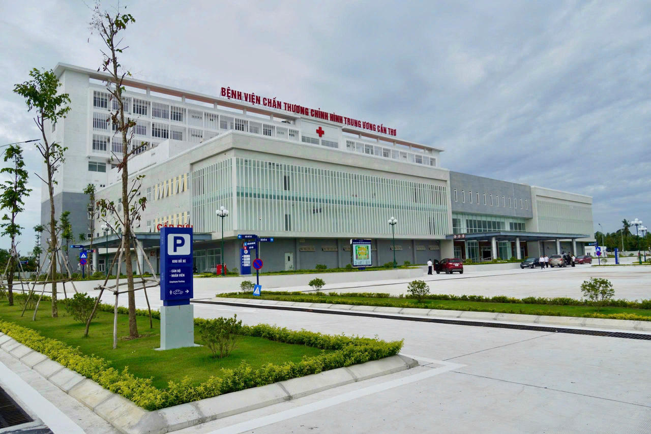 Hình ảnh Bệnh viện Chấn thương Chỉnh hình Trung ương Cần Thơ.