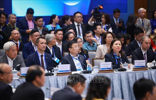 Các đại biểu tham dự Diễn đàn Kinh tế Việt Nam 2025, triển vọng 2026. Ảnh: Dương Giang/TTXVN