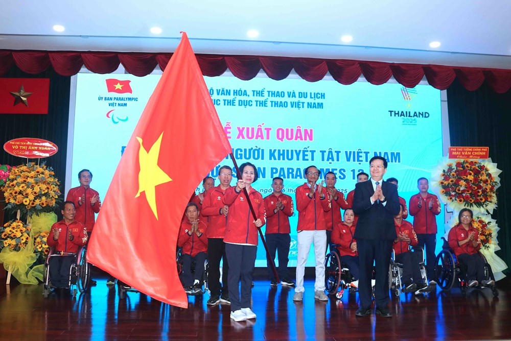 Đoàn Thể thao Người khuyết tật Việt Nam sẵn sàng tranh tài tại ASEAN Para Games 13