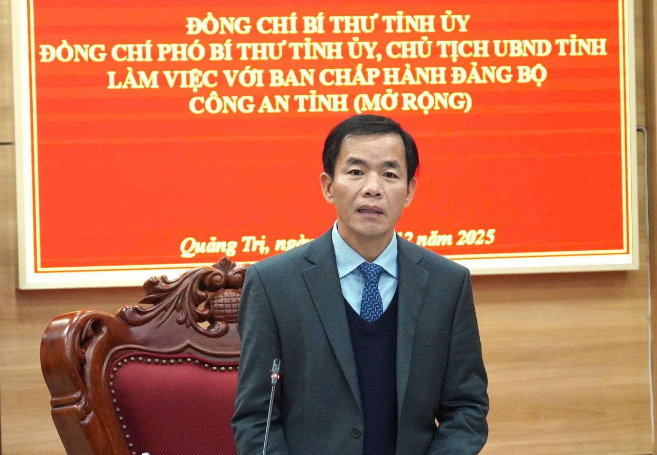 Bí thư Tỉnh ủy Nguyễn Văn Phương kết luận buổi làm việc, định hướng nhiệm vụ trọng tâm thời gian tới.