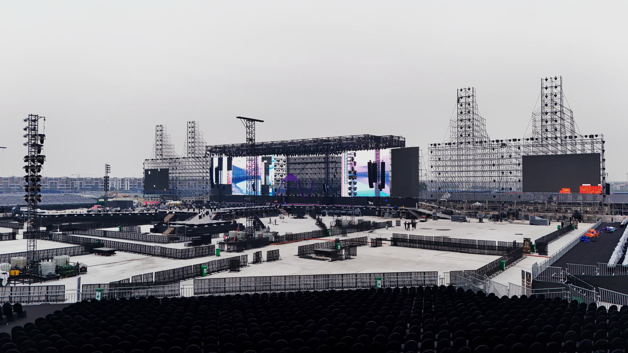 Đầu tư diện tích led dài, diện tích lớn, Y-Concert đảm bảo hiệu ứng thị giác cho người xem (ảnh BTC).