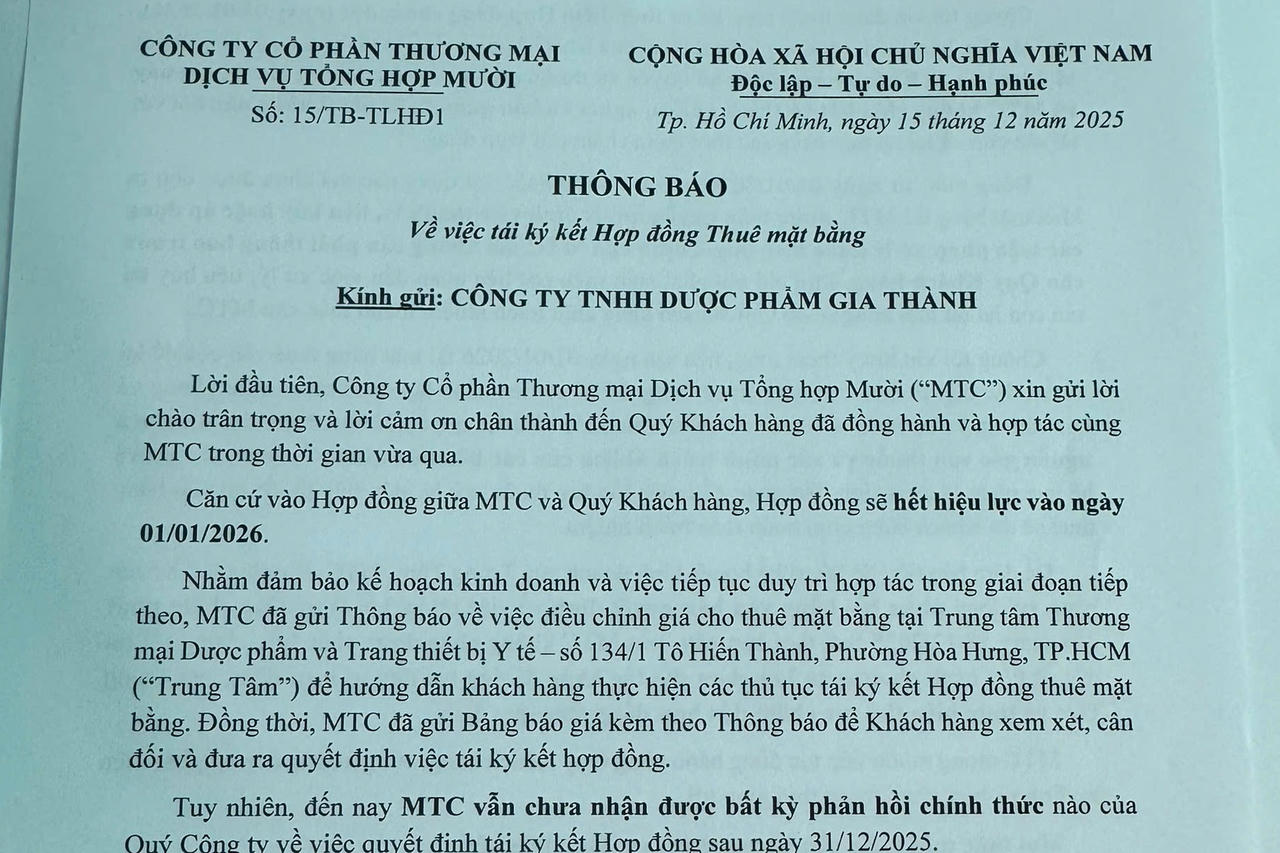 Diễn biến sự việc chợ thuốc tăng giá thuê mặt bằng gấp 3 lần: Chưa có người thuê nào chấp nhận giá mới
