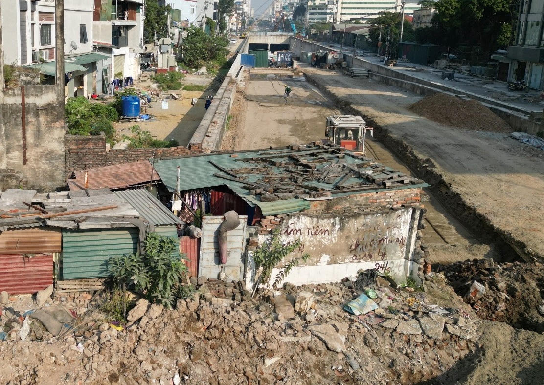 Nhà thầu nỗ lực đưa dự án hầm chui Giải Phóng - Kim Đồng về đích