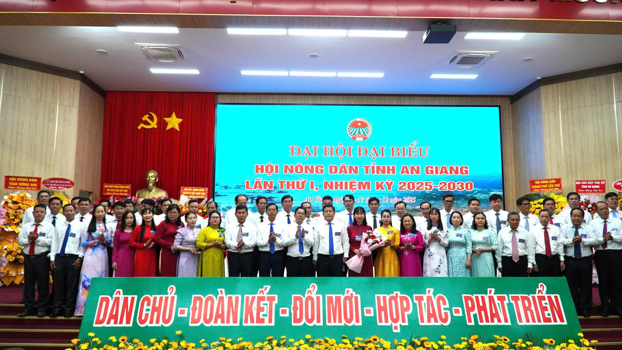 Ông Nguyễn Văn Cọp giữ chức Chủ tịch Hội Nông dân tỉnh An Giang