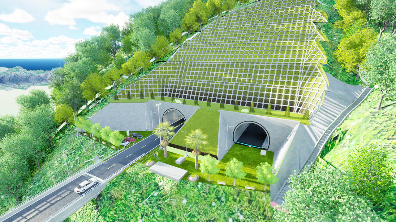 Dự án Hầm đường bộ qua đèo Hoàng Liên kết nối khu vực Sa Pa (Lào Cai) với Tam Đường (Lai Châu) có tổng chiều dài tuyến khoảng 8,8Km.